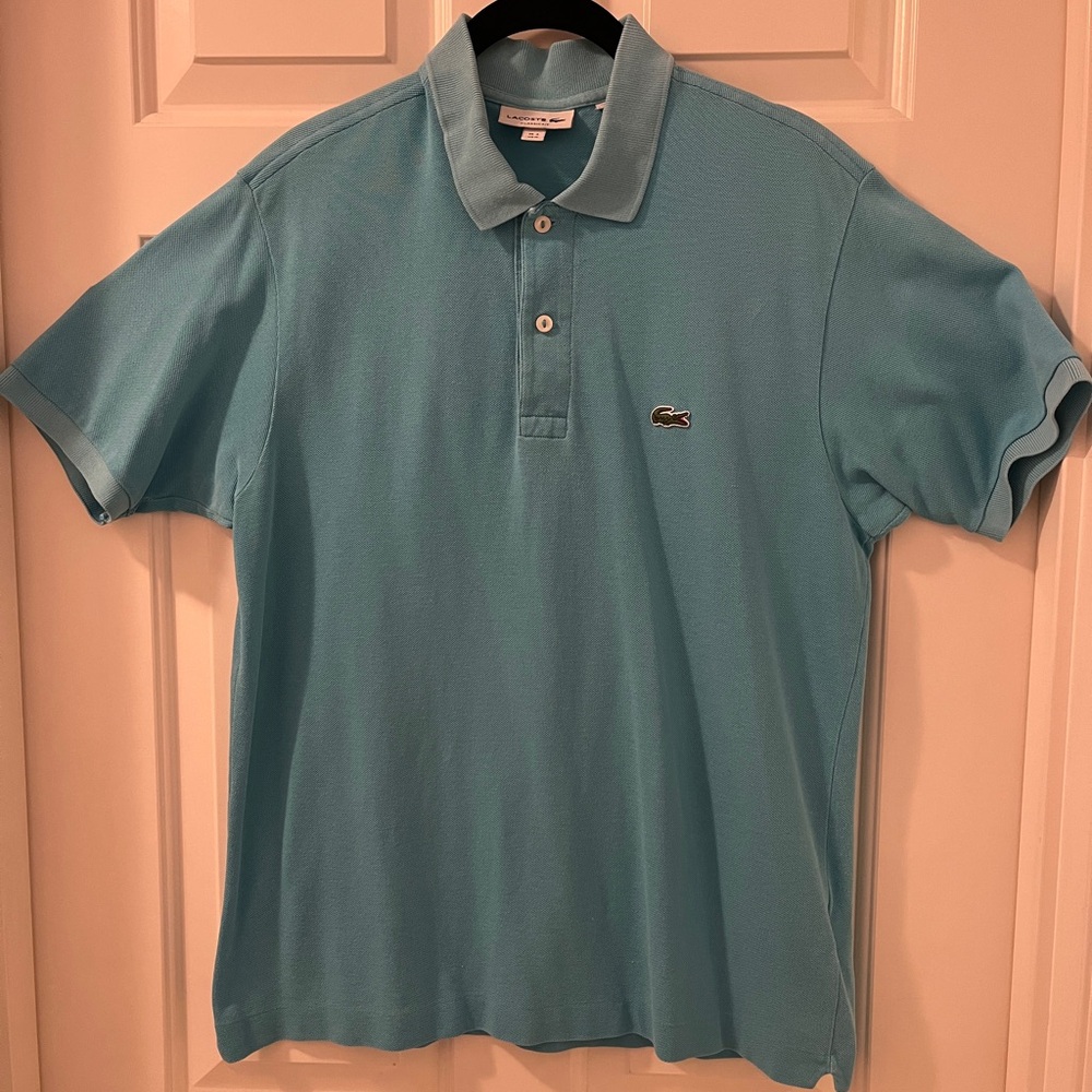 Lacoste Classic Fit L.12.12 Polo - Size 4 (M) - Bonnie Blue